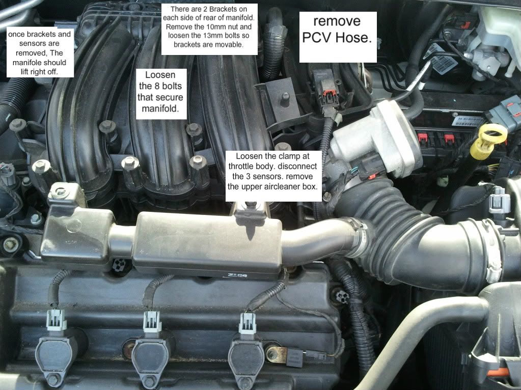 Chrysler sebring egr valve location