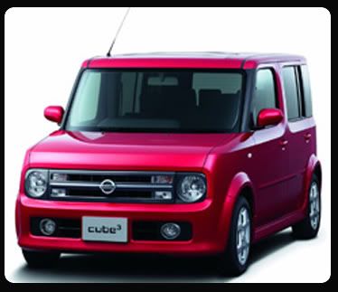 Pink nissan cube #6