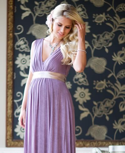 Grecian Style Bridesmaid Dresses on This Gently Fluid  Gathered Grecian Style Maternity Dress Floats With