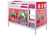 girls white bunk beds