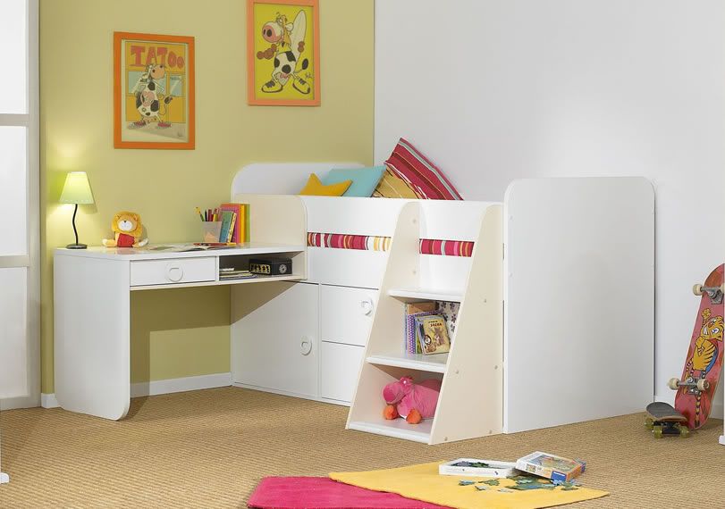 cabin bed with desk. Liberty Cabin Bed and Desk Set