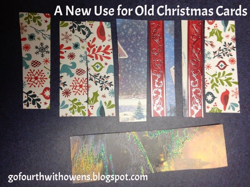  A New Use for Old Christmas Cards