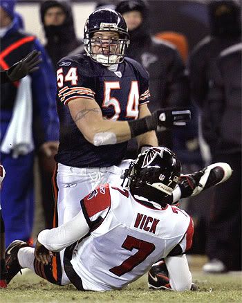 Yeah, Urlacher cost you big time, but it was just one game, and you don't 
