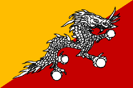 bendera bhutan