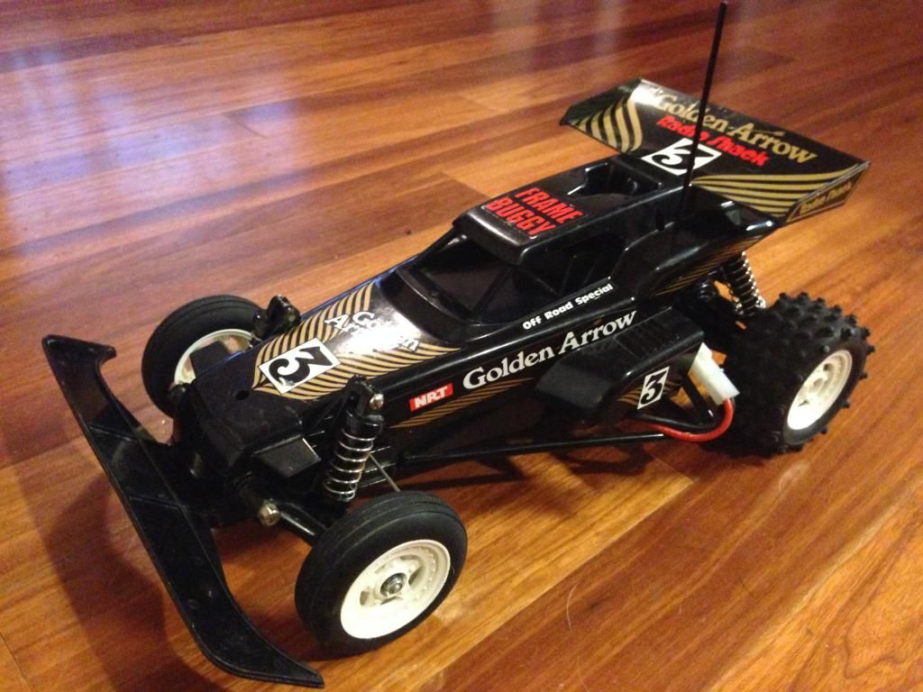 golden arrow rc car top speed