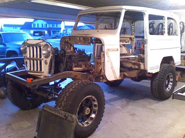 Jeep cj2 axle upgrade #5