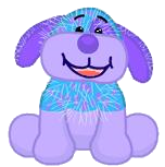 webkinz blueberry cheeky dog