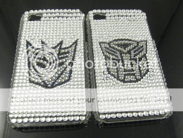 2x Bling Transformers Hard Back Case For iPhone 4 4G 4S BC34  
