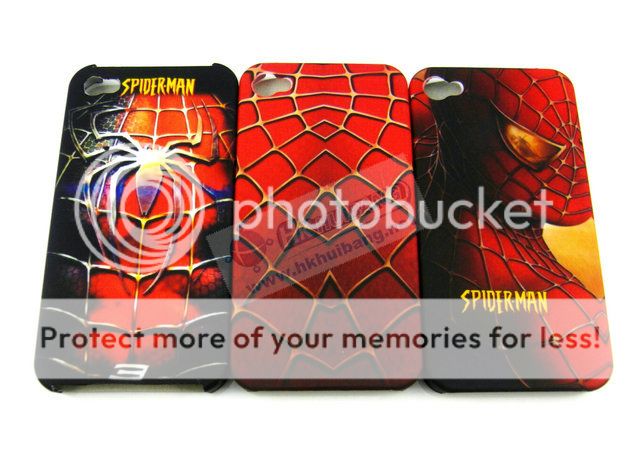 PCS Spiderman Hard Back cover case for iPhone 4 4G 4S CS128  