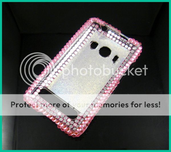 Hellokitty Bling HARD Full cover CASE for HTC EVO 4G Pink HT18  