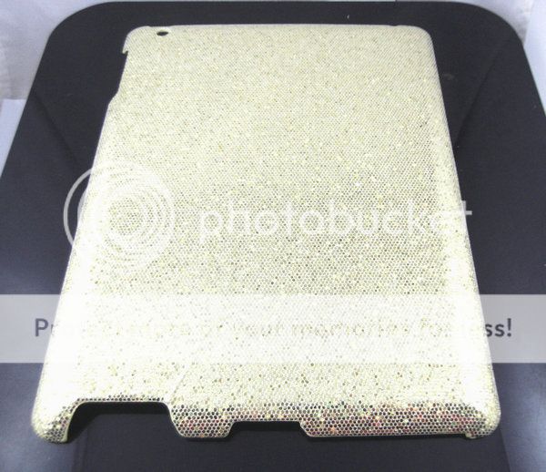 Hard Bling Sparkle Back Case for iPad2 iPad 2 Yellow SC05  