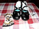An*tai*na black tea party shoes